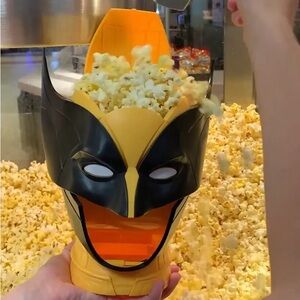 Official cinemark Brand new in package 2024 Deadpool & Wolverine popcorn bucket